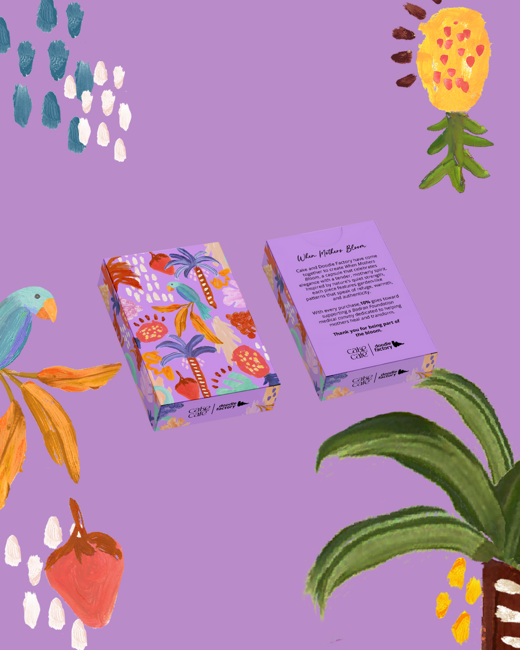 When Mothers Bloom Playing cards