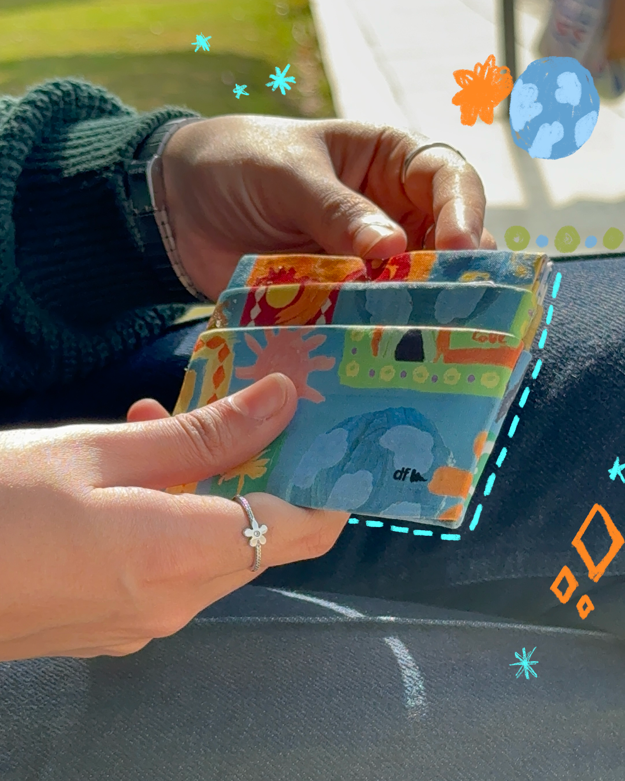 Wonder Fabric Cardholder